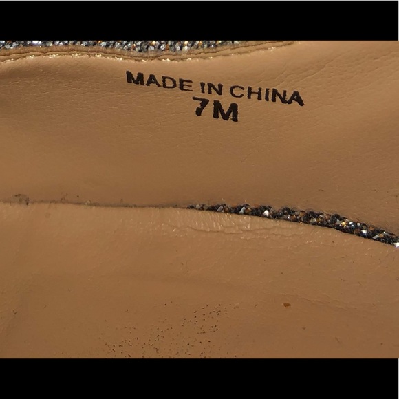 👇🏻$Reduced to lowest price. Banana Republic Violet Sparkle Glitter Stilettos - Picture 9 of 9